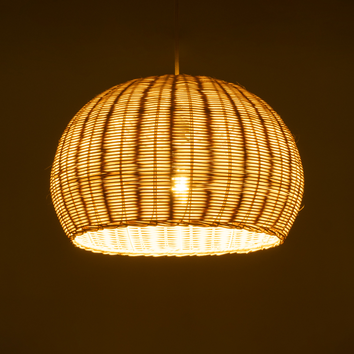 LEDTM® RAITO 01824 Boho Κρεμαστό Φωτιστικό Οροφής με Ντουί 1 x E27 AC 220-240V IP20 - Μπεζ - Μ40 x Π40 x Υ25cm - Image 3