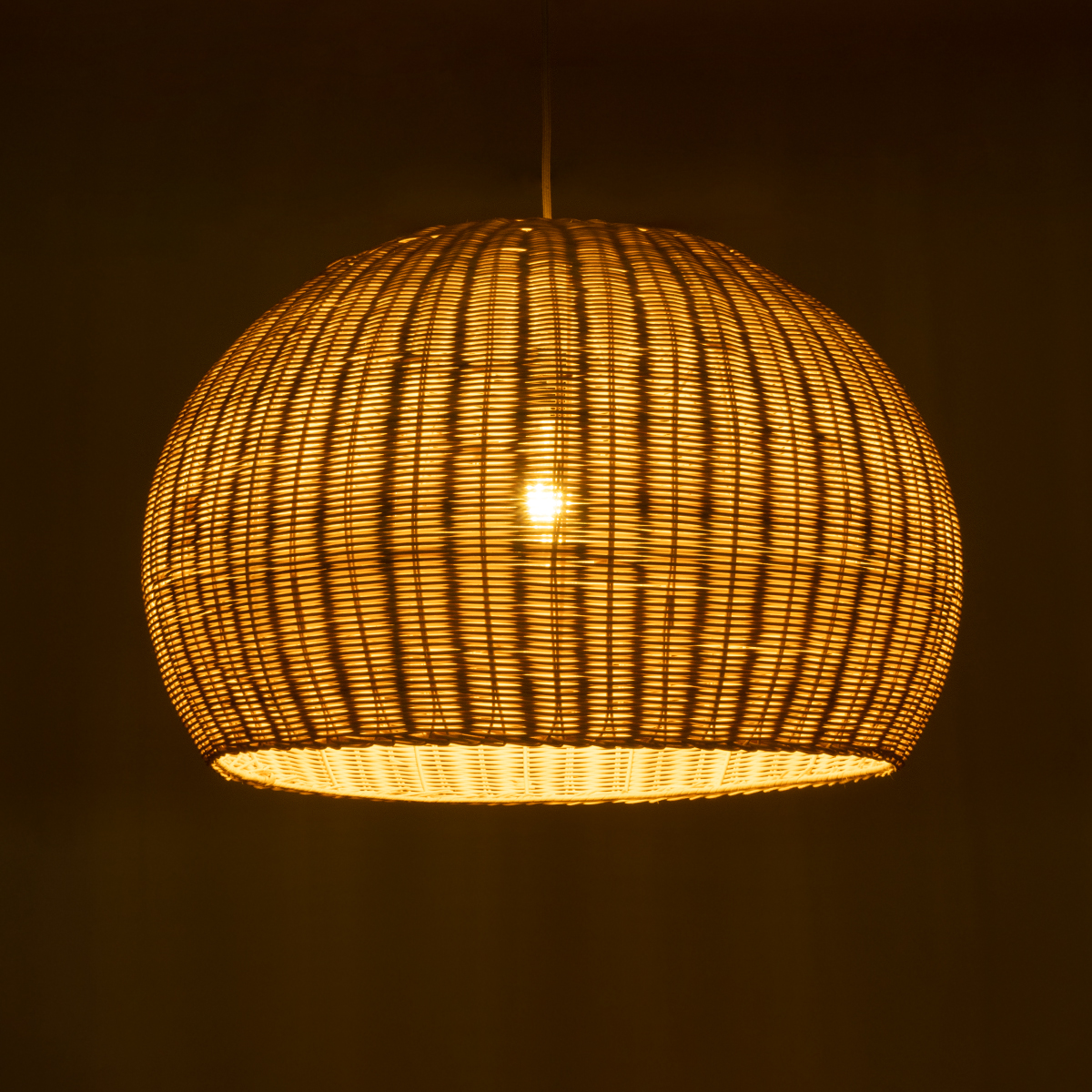 LEDTM® RAITO 01825 Boho Κρεμαστό Φωτιστικό Οροφής με Ντουί 1 x E27 AC 220-240V IP20 - Μπεζ - Μ60 x Π60 x Υ40cm - Image 3