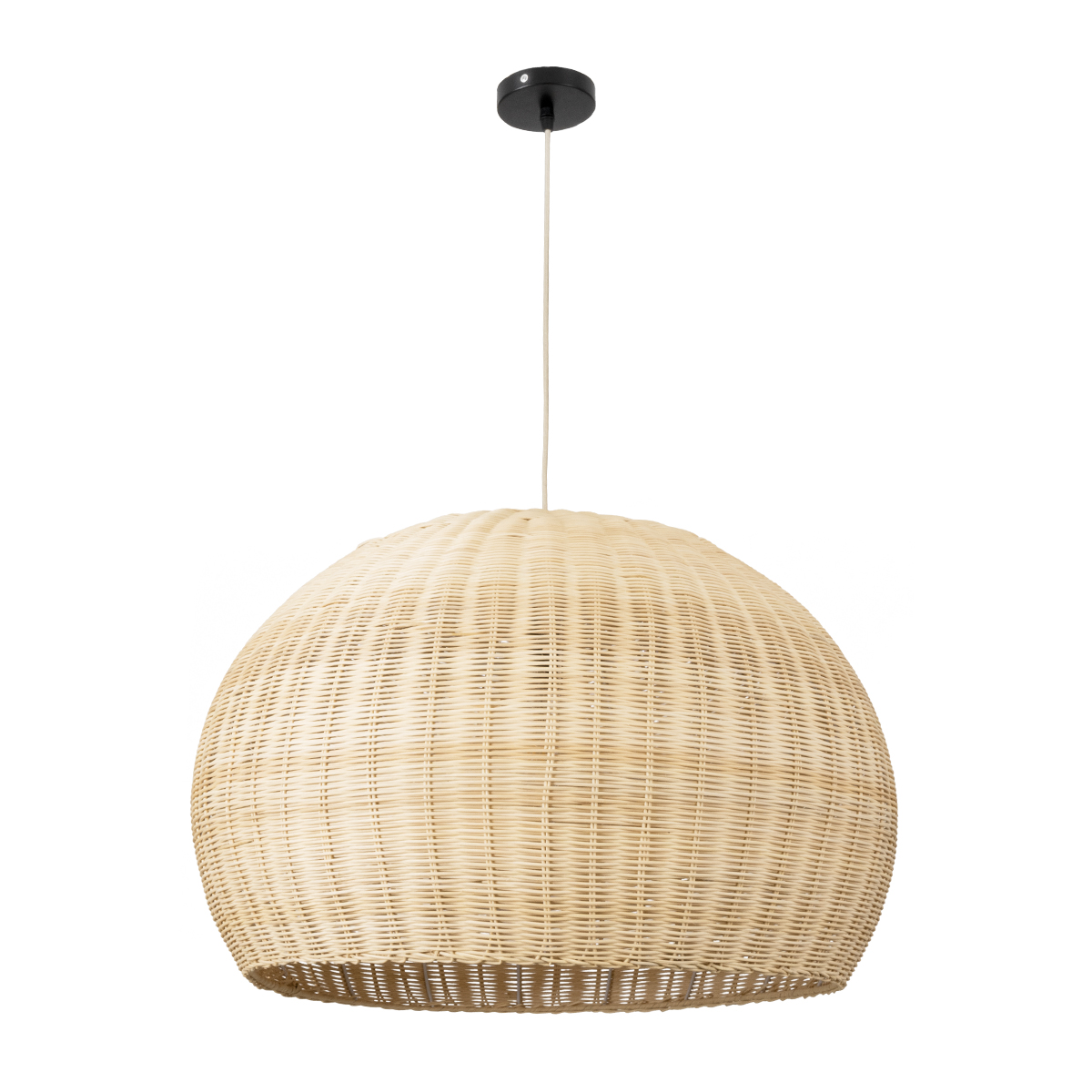 LEDTM® RAITO 01825 Boho Κρεμαστό Φωτιστικό Οροφής με Ντουί 1 x E27 AC 220-240V IP20 - Μπεζ - Μ60 x Π60 x Υ40cm - Image 4