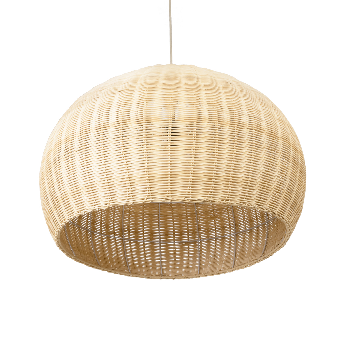 LEDTM® RAITO 01825 Boho Κρεμαστό Φωτιστικό Οροφής με Ντουί 1 x E27 AC 220-240V IP20 - Μπεζ - Μ60 x Π60 x Υ40cm - Image 6