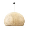LEDTM® RAITO 01826 Boho Κρεμαστό Φωτιστικό Οροφής με Ντουί 1 x E27 AC 220-240V IP20 - Μπεζ - Μ100 x Π100 x Υ63cm - Image 4