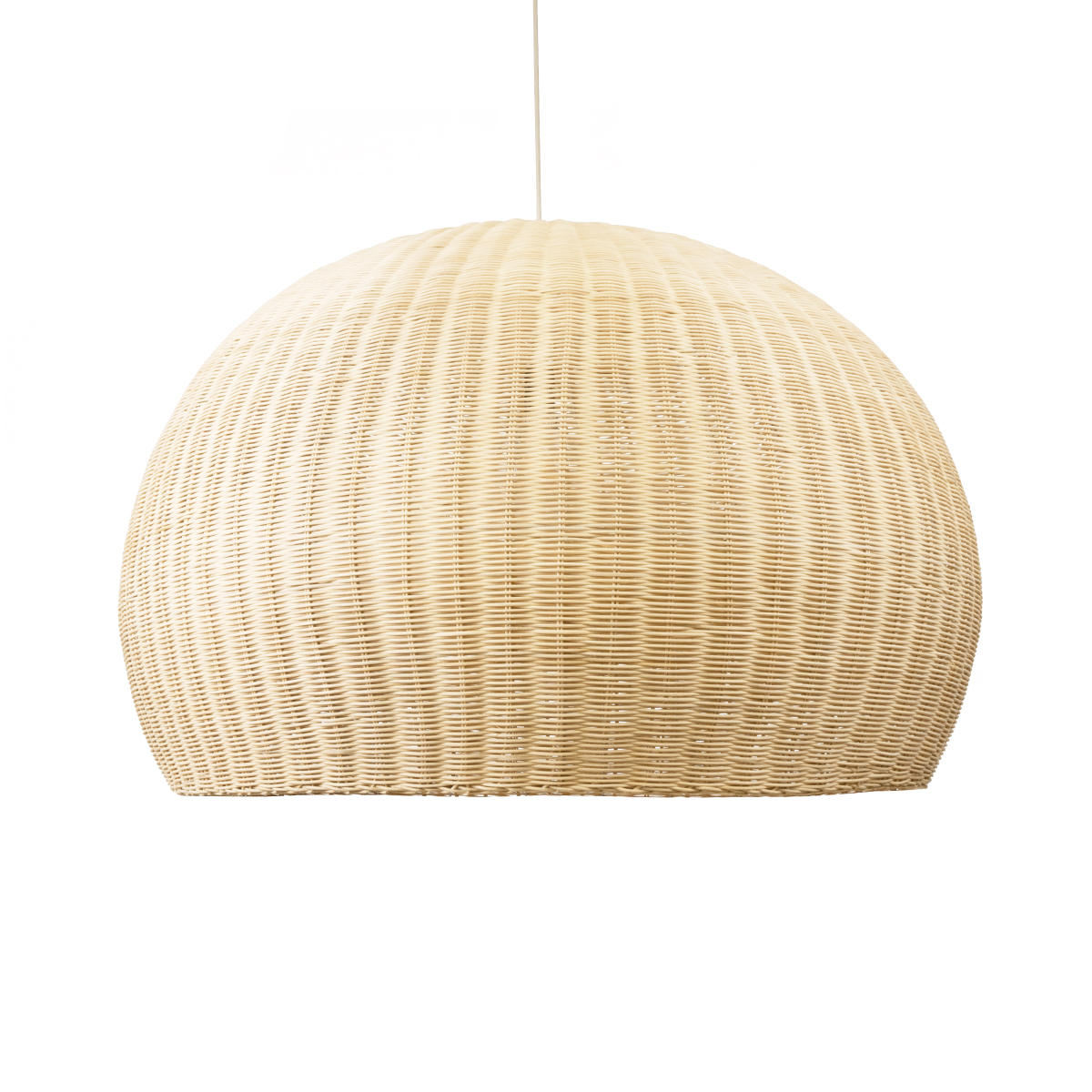LEDTM® RAITO 01826 Boho Κρεμαστό Φωτιστικό Οροφής με Ντουί 1 x E27 AC 220-240V IP20 - Μπεζ - Μ100 x Π100 x Υ63cm - Image 5