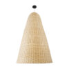 LEDTM® MAHANA 01827 Boho Κρεμαστό Φωτιστικό Οροφής με Ντουί 1 x E27 AC 220-240V IP20 - Μπεζ - Μ80 x Π80 x Υ130cm - Image 4