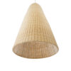 LEDTM® MAHANA 01827 Boho Κρεμαστό Φωτιστικό Οροφής με Ντουί 1 x E27 AC 220-240V IP20 - Μπεζ - Μ80 x Π80 x Υ130cm - Image 6