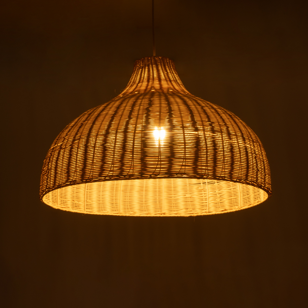LEDTM® AFURU 01828 Boho Κρεμαστό Φωτιστικό Οροφής με Ντουί 1 x E27 AC 220-240V IP20 - Μπεζ - Μ60 x Π60 x Υ40cm - Image 3