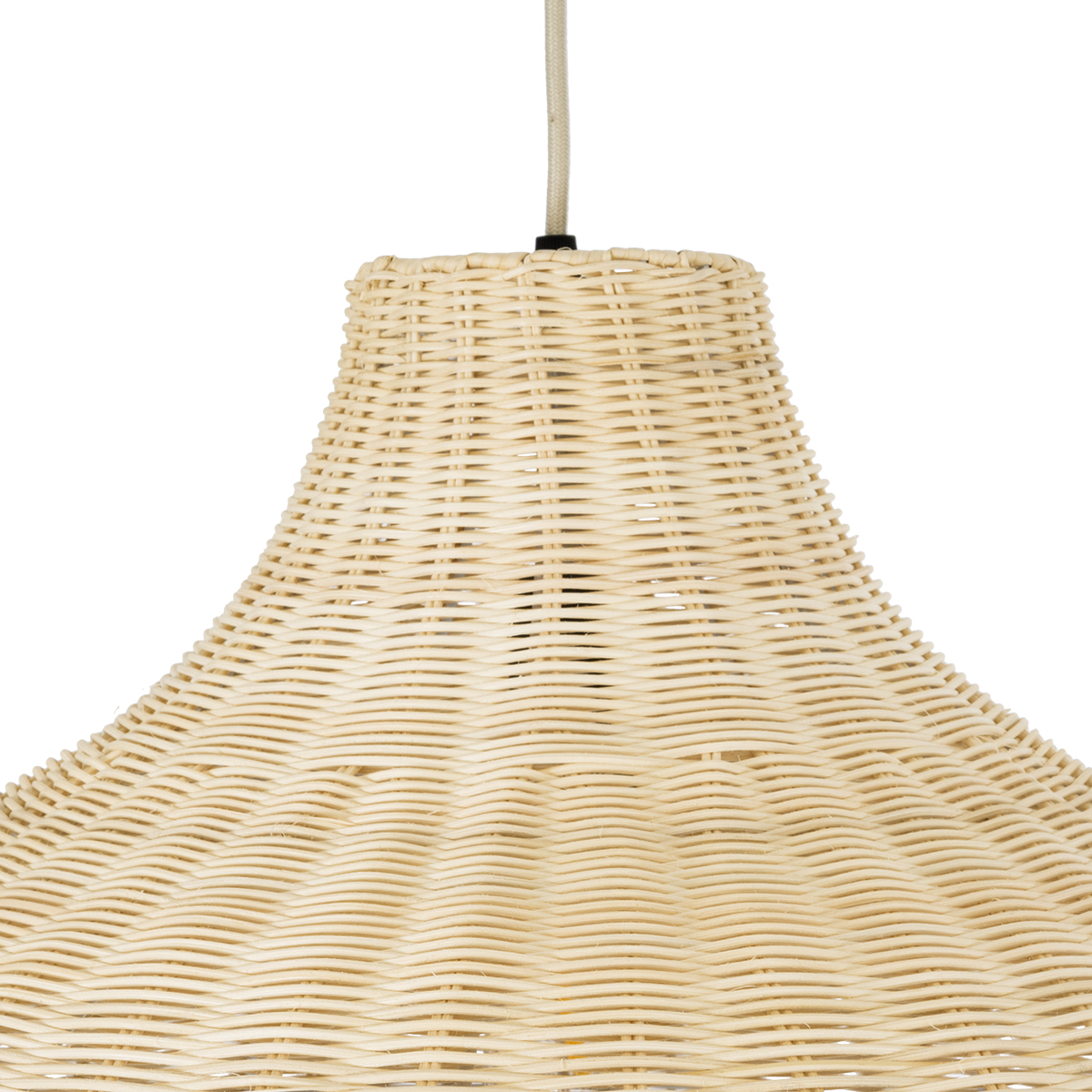 LEDTM® AFURU 01828 Boho Κρεμαστό Φωτιστικό Οροφής με Ντουί 1 x E27 AC 220-240V IP20 - Μπεζ - Μ60 x Π60 x Υ40cm - Image 8