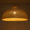 LEDTM® AFURU 01829 Boho Κρεμαστό Φωτιστικό Οροφής με Ντουί 1 x E27 AC 220-240V IP20 - Μπεζ - Μ100 x Π100 x Υ60cm - Image 3