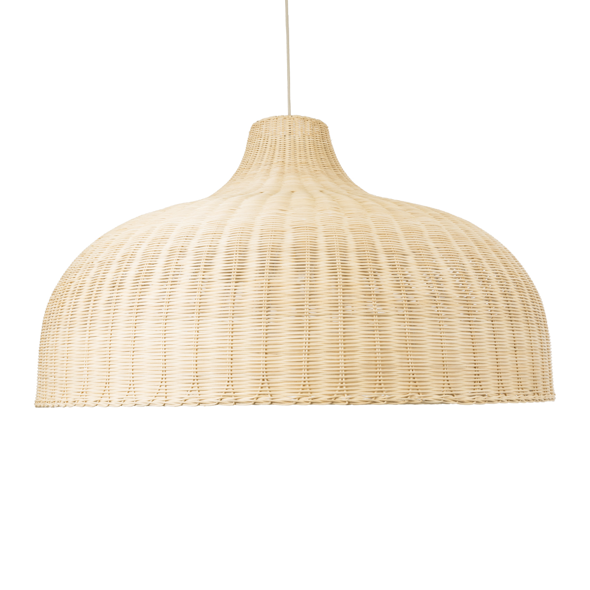 LEDTM® AFURU 01829 Boho Κρεμαστό Φωτιστικό Οροφής με Ντουί 1 x E27 AC 220-240V IP20 - Μπεζ - Μ100 x Π100 x Υ60cm - Image 5