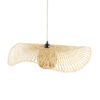 LEDTM® CINNABAR 01837 Boho Κρεμαστό Φωτιστικό Οροφής με Ντουί 1 x E27 AC 220-240V IP20 - Μπεζ - Μ75 x Π75 x Υ21cm - Image 7
