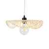 LEDTM® MELEMELE 01839 Boho Κρεμαστό Φωτιστικό Οροφής με Ντουί 1 x E27 AC 220-240V IP20 - Μπεζ - Μ35 x Π35 x Υ4cm - Image 5