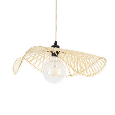 Alternative view of LEDTM® MELEMELE 01840 Boho Κρεμαστό Φωτιστικό Οροφής με Ντουί 1 x E27 AC 220-240V IP20 - Μπεζ - Μ50 x Π50 x Υ7cm