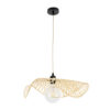 LEDTM® MELEMELE 01840 Boho Κρεμαστό Φωτιστικό Οροφής με Ντουί 1 x E27 AC 220-240V IP20 - Μπεζ - Μ50 x Π50 x Υ7cm - Image 4