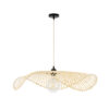 LEDTM® MELEMELE 01841 Boho Κρεμαστό Φωτιστικό Οροφής με Ντουί 1 x E27 AC 220-240V IP20 - Μπεζ - Μ75 x Π75 x Υ10cm - Image 4