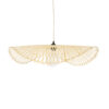 LEDTM® MELEMELE 01841 Boho Κρεμαστό Φωτιστικό Οροφής με Ντουί 1 x E27 AC 220-240V IP20 - Μπεζ - Μ75 x Π75 x Υ10cm - Image 5