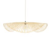 LEDTM® MELEMELE 01842 Boho Κρεμαστό Φωτιστικό Οροφής με Ντουί 1 x E27 AC 220-240V IP20 - Μπεζ - Μ100 x Π100 x Υ12cm - Image 5