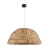 LEDTM® MANGATA 01847 Boho Κρεμαστό Φωτιστικό Οροφής με Ντουί 1 x E27 AC 220-240V IP20 - Μπεζ - Μ60 x Π60 x Υ28cm - Image 4