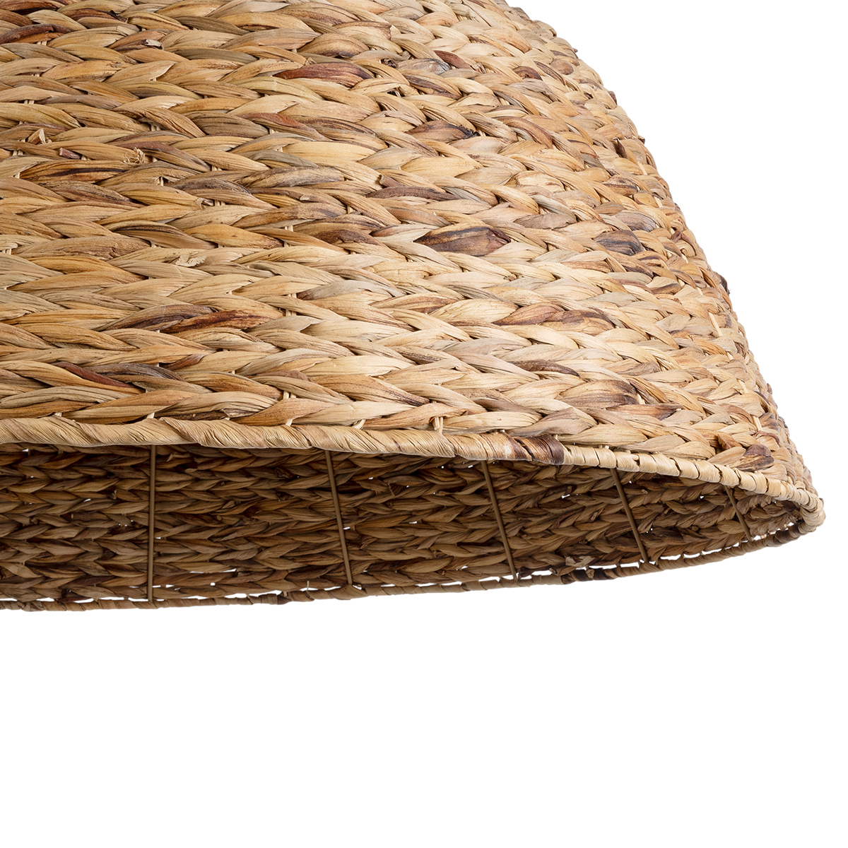 LEDTM® MANGATA 01848 Boho Κρεμαστό Φωτιστικό Οροφής με Ντουί 1 x E27 AC 220-240V IP20 - Καφέ - Μ90 x Π90 x Υ40cm - Image 8