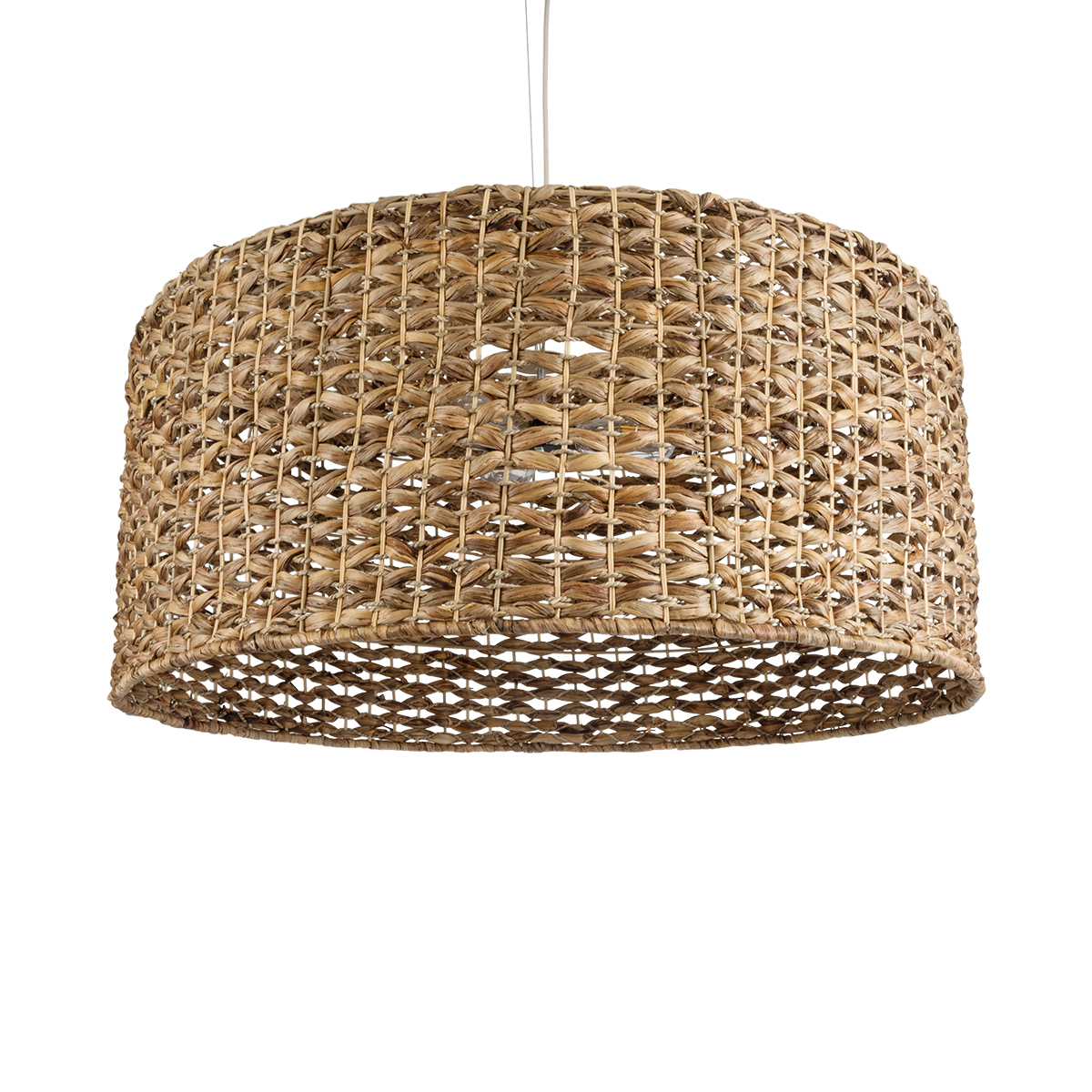 LEDTM® MANGATA 01850 Boho Κρεμαστό Φωτιστικό Οροφής με Ντουί 1 x E27 AC 220-240V IP20 - Καφέ - Μ90 x Π90 x Υ40cm - Image 2