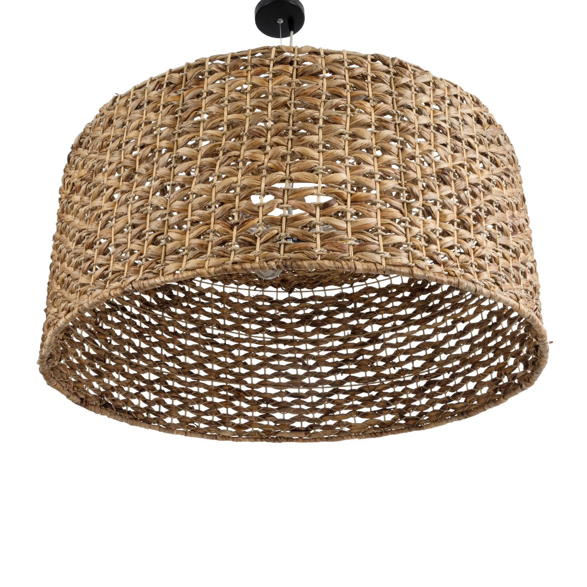 LEDTM® MANGATA 01850 Boho Κρεμαστό Φωτιστικό Οροφής με Ντουί 1 x E27 AC 220-240V IP20 - Καφέ - Μ90 x Π90 x Υ40cm - Image 6