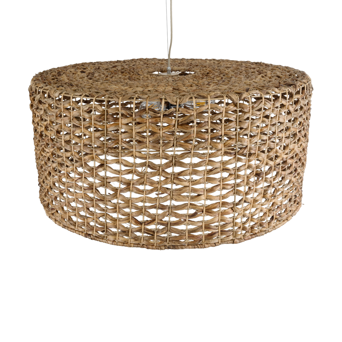 LEDTM® MANGATA 01850 Boho Κρεμαστό Φωτιστικό Οροφής με Ντουί 1 x E27 AC 220-240V IP20 - Καφέ - Μ90 x Π90 x Υ40cm - Image 7