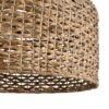 LEDTM® MANGATA 01850 Boho Κρεμαστό Φωτιστικό Οροφής με Ντουί 1 x E27 AC 220-240V IP20 - Καφέ - Μ90 x Π90 x Υ40cm - Image 8