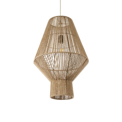 Alternative view of LEDTM® CAYMAN 01853 Boho Κρεμαστό Φωτιστικό Οροφής με Ντουί 1 x E27 AC 220-240V IP20 - Μπεζ - Μ40 x Π40 x Υ60cm
