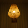 LEDTM® CAYMAN 01853 Boho Κρεμαστό Φωτιστικό Οροφής με Ντουί 1 x E27 AC 220-240V IP20 - Μπεζ - Μ40 x Π40 x Υ60cm - Image 3