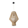 LEDTM® CAYMAN 01853 Boho Κρεμαστό Φωτιστικό Οροφής με Ντουί 1 x E27 AC 220-240V IP20 - Μπεζ - Μ40 x Π40 x Υ60cm - Image 4