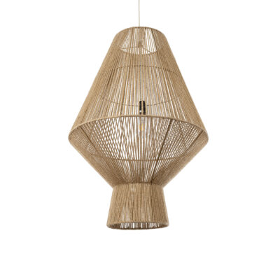 Alternative view of LEDTM® CAYMAN 01854 Boho Κρεμαστό Φωτιστικό Οροφής με Ντουί 1 x E27 AC 220-240V IP20 - Μπεζ - Μ60 x Π60 x Υ86cm