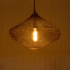 LEDTM® KENTUCKY 01863 Vintage Κρεμαστό Φωτιστικό Οροφής με Ντουί 1 x E27 AC 220-240V IP20 - Καφέ - Μ40 x Π40 x Υ30cm - Image 3