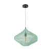 LEDTM® KENTUCKY 01864 Vintage Κρεμαστό Φωτιστικό Οροφής με Ντουί 1 x E27 AC 220-240V IP20 - Τιρκουάζ - Μ40 x Π40 x Υ30cm - Image 4