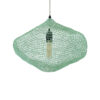 LEDTM® KENTUCKY 01864 Vintage Κρεμαστό Φωτιστικό Οροφής με Ντουί 1 x E27 AC 220-240V IP20 - Τιρκουάζ - Μ40 x Π40 x Υ30cm - Image 6