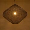 LEDTM® KENTUCKY 01869 Vintage Κρεμαστό Φωτιστικό Οροφής με Ντουί 1 x E27 AC 220-240V IP20 - Καφέ - Μ90 x Π90 x Υ70cm - Image 3