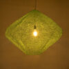 LEDTM® KENTUCKY 01870 Vintage Κρεμαστό Φωτιστικό Οροφής με Ντουί 1 x E27 AC 220-240V IP20 - Τιρκουάζ - Μ90 x Π90 x Υ70cm - Image 3