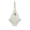 LEDTM® KENTUCKY 01871 Vintage Κρεμαστό Φωτιστικό Οροφής με Ντουί 1 x E27 AC 220-240V IP20 - Μπεζ - Μ35 x Π35 x Υ60cm - Image 5