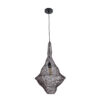 LEDTM® KENTUCKY 01872 Vintage Κρεμαστό Φωτιστικό Οροφής με Ντουί 1 x E27 AC 220-240V IP20 - Καφέ - Μ35 x Π35 x Υ60cm - Image 4
