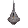 LEDTM® KENTUCKY 01872 Vintage Κρεμαστό Φωτιστικό Οροφής με Ντουί 1 x E27 AC 220-240V IP20 - Καφέ - Μ35 x Π35 x Υ60cm - Image 7