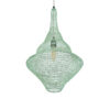 LEDTM® KENTUCKY 01873 Vintage Κρεμαστό Φωτιστικό Οροφής με Ντουί 1 x E27 AC 220-240V IP20 - Τιρκουάζ - Μ35 x Π35 x Υ60cm - Image 6