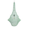 LEDTM® KENTUCKY 01876 Vintage Κρεμαστό Φωτιστικό Οροφής με Ντουί 1 x E27 AC 220-240V IP20 - Τιρκουάζ - Μ50 x Π50 x Υ90cm - Image 5