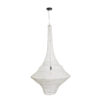 LEDTM® KENTUCKY 01877 Vintage Κρεμαστό Φωτιστικό Οροφής με Ντουί 1 x E27 AC 220-240V IP20 - Λευκό - Μ80 x Π80 x Υ140cm - Image 4
