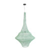 LEDTM® KENTUCKY 01879 Vintage Κρεμαστό Φωτιστικό Οροφής με Ντουί 1 x E27 AC 220-240V IP20 - Τιρκουάζ - Μ80 x Π80 x Υ140cm - Image 4