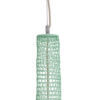 LEDTM® KENTUCKY 01879 Vintage Κρεμαστό Φωτιστικό Οροφής με Ντουί 1 x E27 AC 220-240V IP20 - Τιρκουάζ - Μ80 x Π80 x Υ140cm - Image 8
