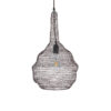 LEDTM® KENTUCKY 01881 Vintage Κρεμαστό Φωτιστικό Οροφής με Ντουί 1 x E27 AC 220-240V IP20 - Καφέ - Μ30 x Π30 x Υ50cm - Image 5