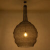 LEDTM® KENTUCKY 01887 Vintage Κρεμαστό Φωτιστικό Οροφής με Ντουί 1 x E27 AC 220-240V IP20 - Καφέ - Μ90 x Π90 x Υ150cm - Image 3