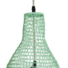 LEDTM® KENTUCKY 01897 Vintage Κρεμαστό Φωτιστικό Οροφής με Ντουί 1 x E27 AC 220-240V IP20 - Τιρκουάζ - Μ40 x Π40 x Υ70cm - Image 8
