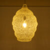 LEDTM® KENTUCKY 01898 Vintage Κρεμαστό Φωτιστικό Οροφής με Ντουί 1 x E27 AC 220-240V IP20 - Λευκό - Μ40 x Π40 x Y60cm - Image 3