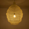 LEDTM® KENTUCKY 01901 Vintage Κρεμαστό Φωτιστικό Οροφής με Ντουί 1 x E27 AC 220-240V IP20 - Λευκό - Μ80 x Π80 x Y110cm - Image 3