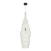 LEDTM® KENTUCKY 01907 Vintage Κρεμαστό Φωτιστικό Οροφής με Ντουί 1 x E27 AC 220-240V IP20 - Λευκό - Μ30 x Π30 x Y105cm - Image 4