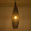 LEDTM® KENTUCKY 01908 Vintage Κρεμαστό Φωτιστικό Οροφής με Ντουί 1 x E27 AC 220-240V IP20 - Καφέ - Μ30 x Π30 x Y105cm - Image 3