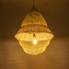 LEDTM® KENTUCKY 01911 Vintage Κρεμαστό Φωτιστικό Οροφής με Ντουί 1 x E27 AC 220-240V IP20 - Μπεζ - Μ60 x Π60 x Υ80cm - Image 3